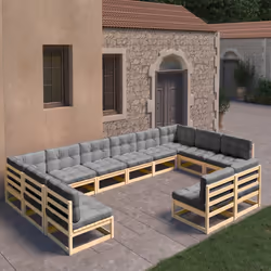 VidaXL 3077234 set mobili da esterno