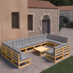 VidaXL 3077239 set mobili da esterno