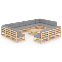VidaXL 3077249 set mobili da esterno