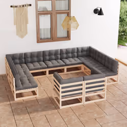 VidaXL 3077264 set mobili da esterno