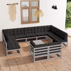 VidaXL 3077271 set mobili da esterno