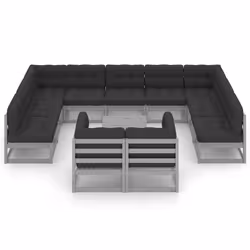 VidaXL 3077271 set mobili da esterno