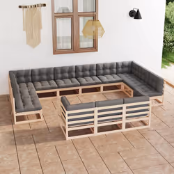 VidaXL 3077284 set mobili da esterno