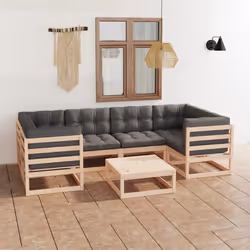 VidaXL 3077299 set mobili da esterno