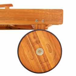 VidaXL 3077350 sedia da esterno Terrazzo Seduta imbottita Legno di acacia Verde - Vista aggiuntiva 7