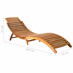 VidaXL 3077360 sedia da esterno Legno di acacia - Vista aggiuntiva 6