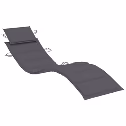 VidaXL 3077361 sedia da esterno Salone Seduta imbottita Legno di acacia Antracite - Vista aggiuntiva 6