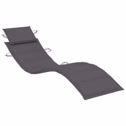 VidaXL 3077376 sedia da esterno Salone Seduta imbottita Legno di acacia Antracite - Vista aggiuntiva 7