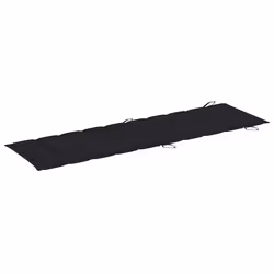 VidaXL 3077383 sedia da esterno Salone Seduta imbottita Legno di acacia Nero - Vista aggiuntiva 8