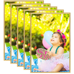 Vidaxl - Cornici Foto Collage 5 pz per Parete Oro 70x90 cm in mdf