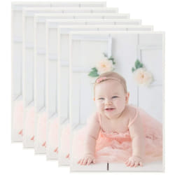 Vidaxl - Cornici Foto Collage 5 pz per Muro o Tavolo Argento 70x90cm mdf 9857