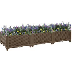 Vidaxl - Fioriera Rialzata 120x40x23 cm in Polipropilene 9602