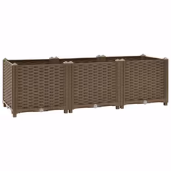 vidaXL Letto rialzato 120x40x38 cm in polipropilene - Vista aggiuntiva 2