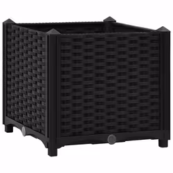 vidaXL Letto rialzato 40x40x38 cm in polipropilene - Vista aggiuntiva 2