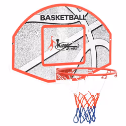 Set Tabellone da Basket da Parete 3 pz 66x44,5 cmcod mxl 82588 - Vista aggiuntiva 2