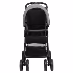 Passeggino 2 in 1 Grigio Chiaro e Nero in Acciaiocod mxl 94936 - Vista aggiuntiva 3
