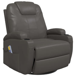 VidaXL 335850 sedia massaggiante elettrica Antracite