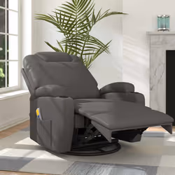 VidaXL 335850 sedia massaggiante elettrica Antracite - Vista aggiuntiva 8