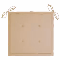 VidaXL 3078169 sedia da esterno Terrazzo Seduta imbottita Legno di acacia Beige - Vista aggiuntiva 6
