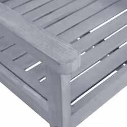 VidaXL 3078206 sedia da esterno Terrazzo Legno di acacia Grigio - Vista aggiuntiva 6