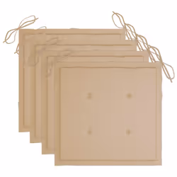 VidaXL 3078225 sedia da esterno Terrazzo Seduta imbottita Legno di acacia Beige - Vista aggiuntiva 7