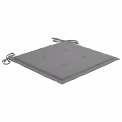 VidaXL 3078321 sedia da esterno Terrazzo Seduta imbottita Legno di acacia Grigio - Vista aggiuntiva 5