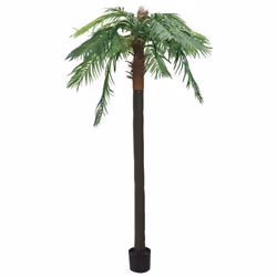 Palma di Phoenix Artificiale con Vaso 305 cm Verdecod mxl 103426 - Vista aggiuntiva 2