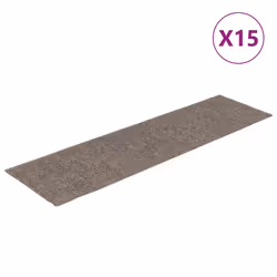 Tappeti Adesivi Rettangolari per Scale 15 pz 76x20 cm Cremacod mxl 95501 - Vista aggiuntiva 2