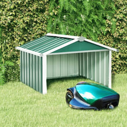 Capanno per Robot Tosaerba 92x97x63 cm Acciaio Zincato Verde Vidaxl 31778