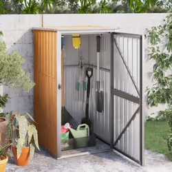 Questa rimessa da giardino è uno spazio prezioso per tenere i vostri attrezzi e accessori da giardino organizzati e a portata ...