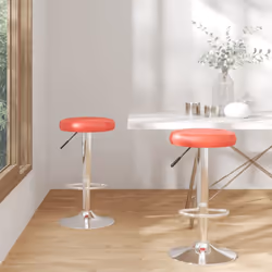 Caratterizzato da un design pulito ma senza tempo, questo set di sgabelli da bar vi offre sicuramente il massimo comfort di s ...