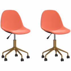 Caratterizzate da un design elegante e contemporaneo, queste sedie da pranzo girevoli sono pensate per essere un'aggiunta pra ...