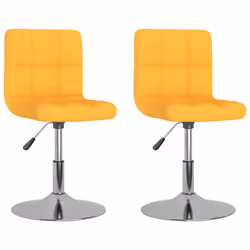 VidaXL 334216, Acciaio cromato, Schiuma, Poliestere, 400 mm, 430 mm, 71 cm, 85,5 cm, 2 pz