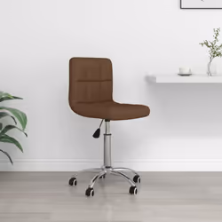 Colore: Marrone Materiale: Tessuto (100% poliestere), acciaio cromato Dimensioni complessive: 40 x 47 x (74,5-86) cm (L x P x ...