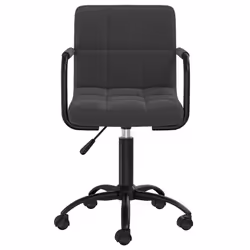 Sedia Girevole da Ufficio Nera in Vellutocod mxl 118366