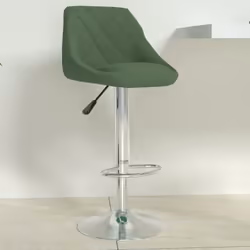 Godetevi un bicchiere di vino, mangiate un boccone o semplicemente rilassatevi mentre siete seduti su questo sgabello da bar ...
