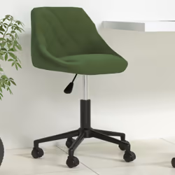 Colore: Verde scuro Materiale: velluto (100% poliestere), acciaio Dimensioni: 46 x 44 x (67,5-79) cm (L x P x A) Profondità d ...