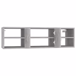 VidaXL 806260 scaffale Legno Grigio - Vista aggiuntiva 6