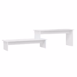 vidaXL Mobile Porta TV Bianco 180x30x43 cm in Legno Multistrato - Vista aggiuntiva 2