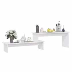 vidaXL Mobile Porta TV Bianco 180x30x43 cm in Legno Multistrato - Vista aggiuntiva 3