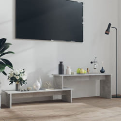 Mobile Porta TV con 2 diverse altezze design moderno vari colori disponibili colore : Cemento