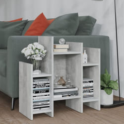 Credenza, Madia per salotto Grigio Cemento 60x26x60 cm in Truciolato Vidaxl