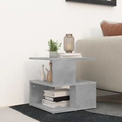 Vidaxl - Tavolo da salotto design unico con scomparti aperti vari colori colore : Cemento