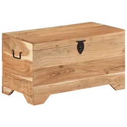 VidaXL 328294 scatola di conservazione Legno di acacia, MDF