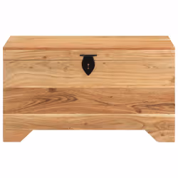 VidaXL 328294 scatola di conservazione Legno di acacia, MDF - Vista aggiuntiva 2