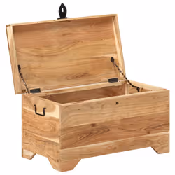 VidaXL 328294 scatola di conservazione Legno di acacia, MDF - Vista aggiuntiva 4