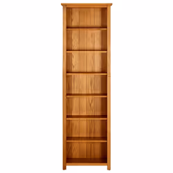 Libreria a 7 Ripiani 60x22x200 cm in Legno Massello di Roverecod mxl 102706 - Vista aggiuntiva 2