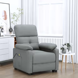 VidaXL 3073813 sedia massaggiante elettrica Grigio