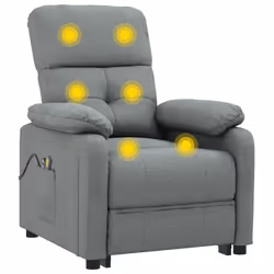 VidaXL 3073813 sedia massaggiante elettrica Grigio - Vista aggiuntiva 7