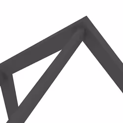 VidaXL 322143 lettino per bambini Grigio Legno - Vista aggiuntiva 6